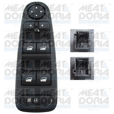 Switch, window regulator